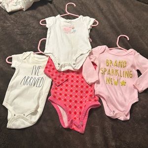 🩷 Assorted baby girl onesies bundle 🩷 - NWOT!
